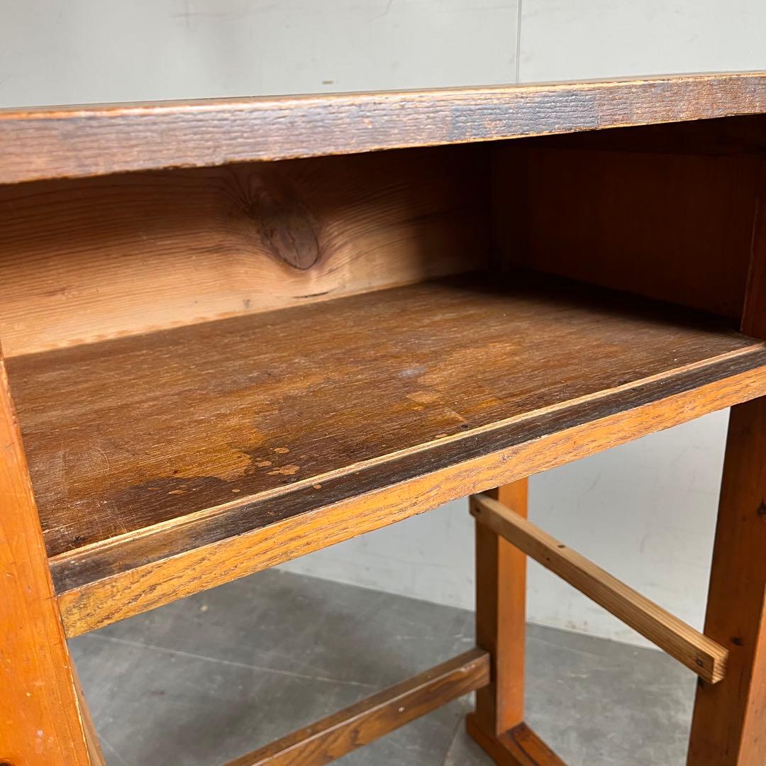 アンティーク デスク テーブル 学習机 シャビーシック レトロ