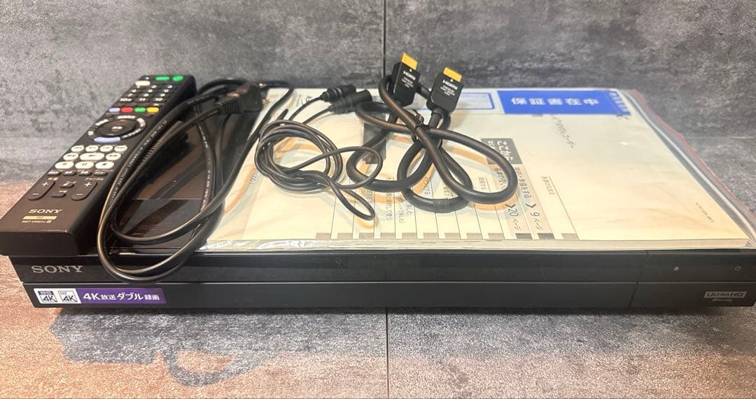 【全付属品付】2TB 4K BDZ-FBT2000 SONYブルーレイレコーダー