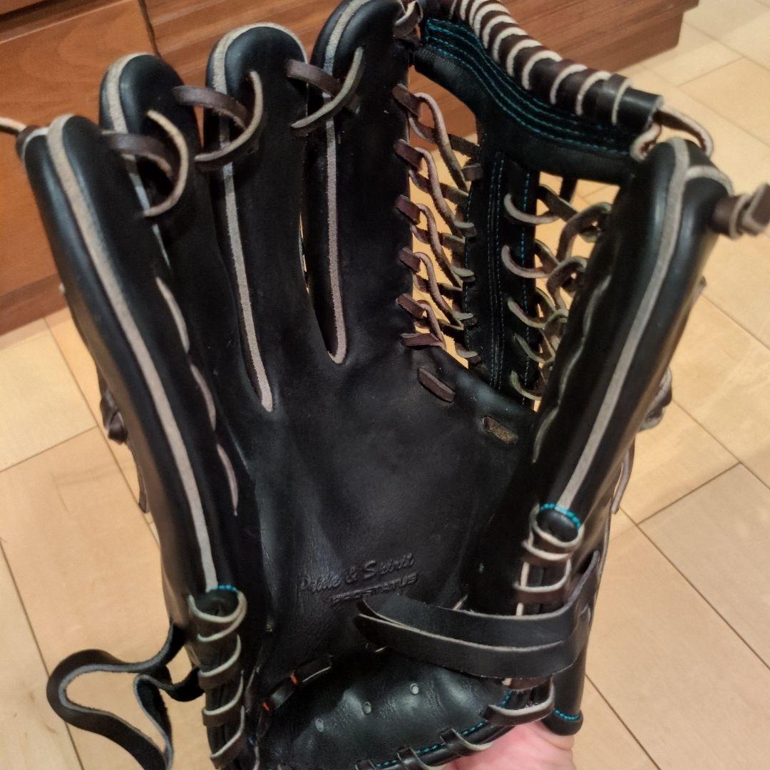 ZETT 硬式野球グローブ 左投げ用 黒