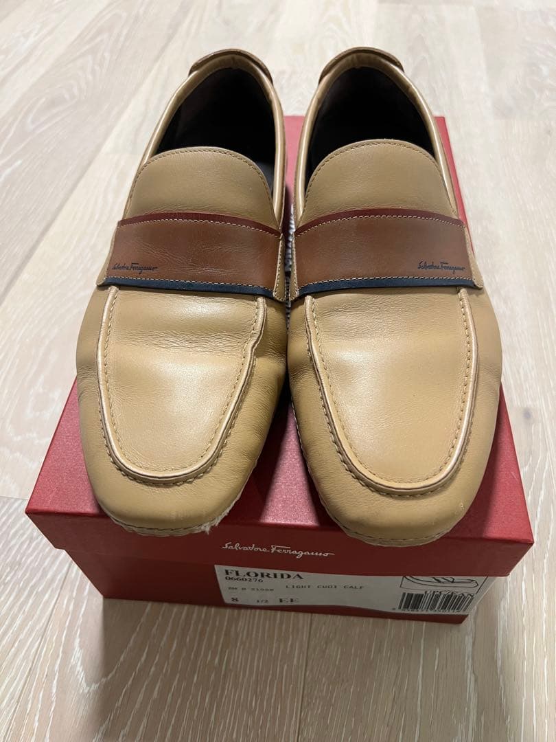 フェラガモ　8 1/2 26.5㎝-27.0㎝