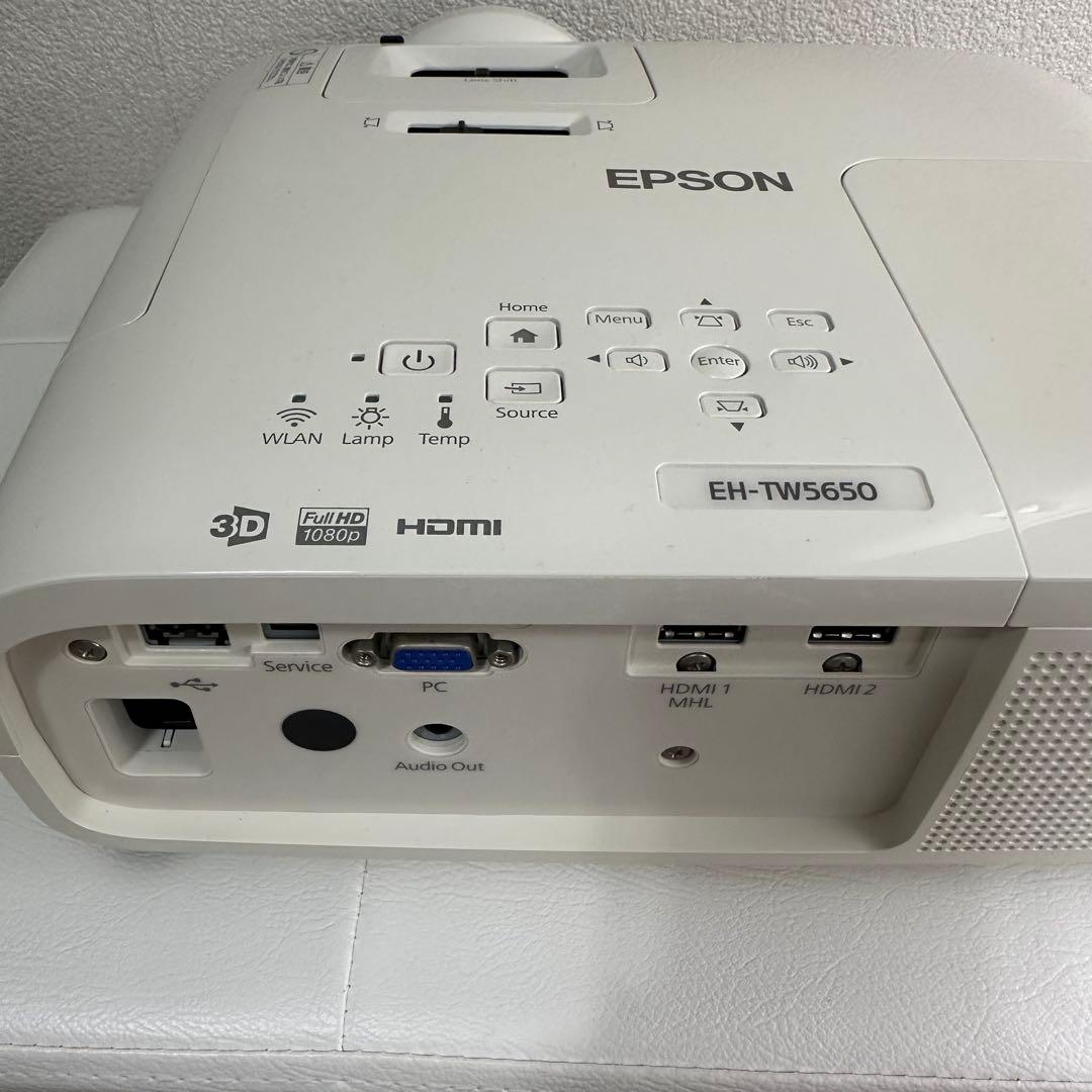 EPSONプロジェクター　EH-TW5650　ランプ点灯時間109H