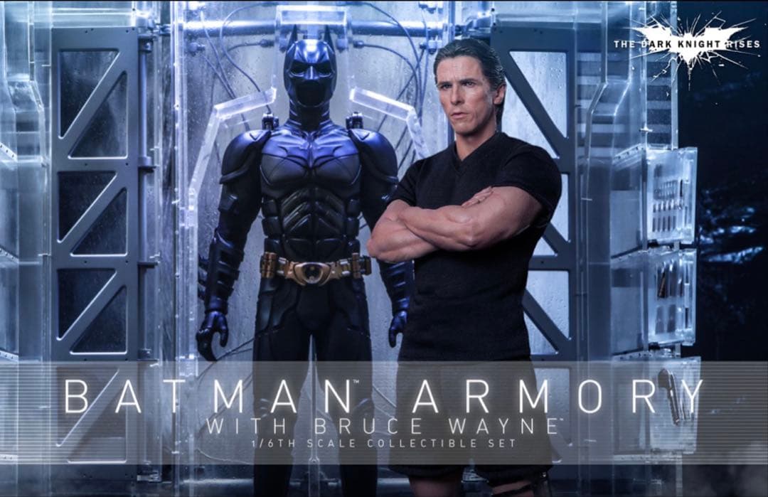 ホットトイズ　バットマンアーマリー ブルース・ウェイン 1/6スケール