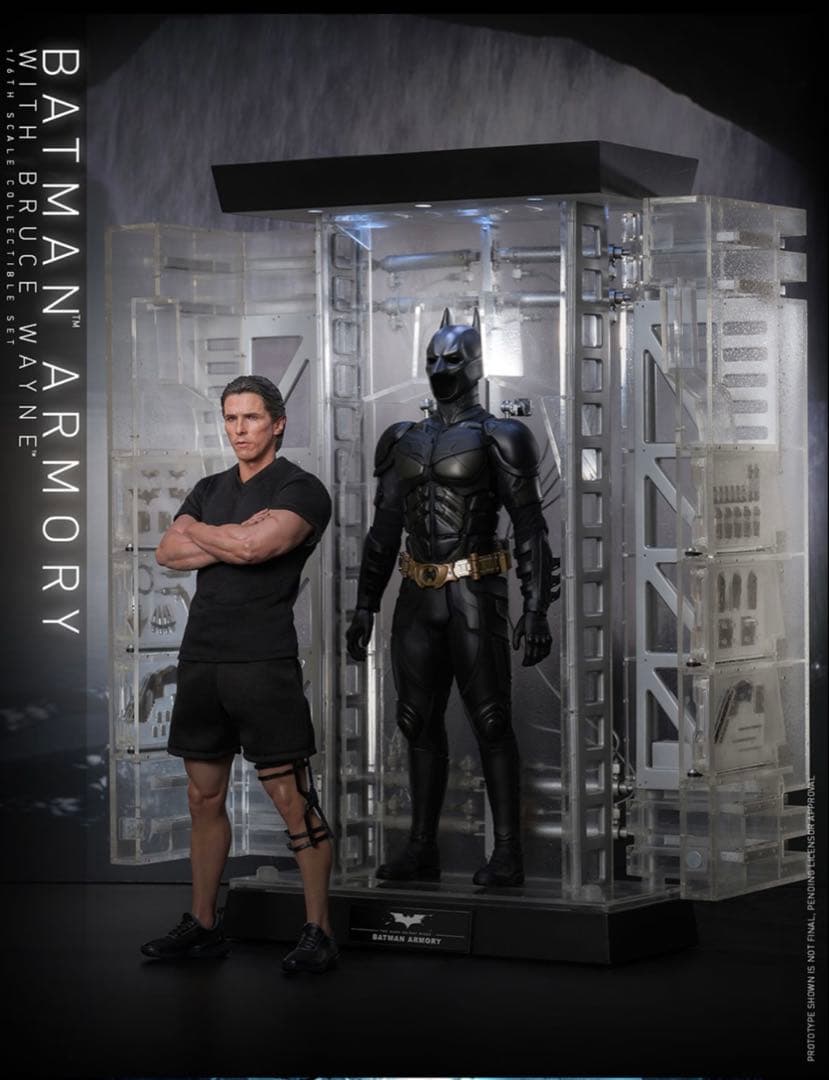 ホットトイズ　バットマンアーマリー ブルース・ウェイン 1/6スケール