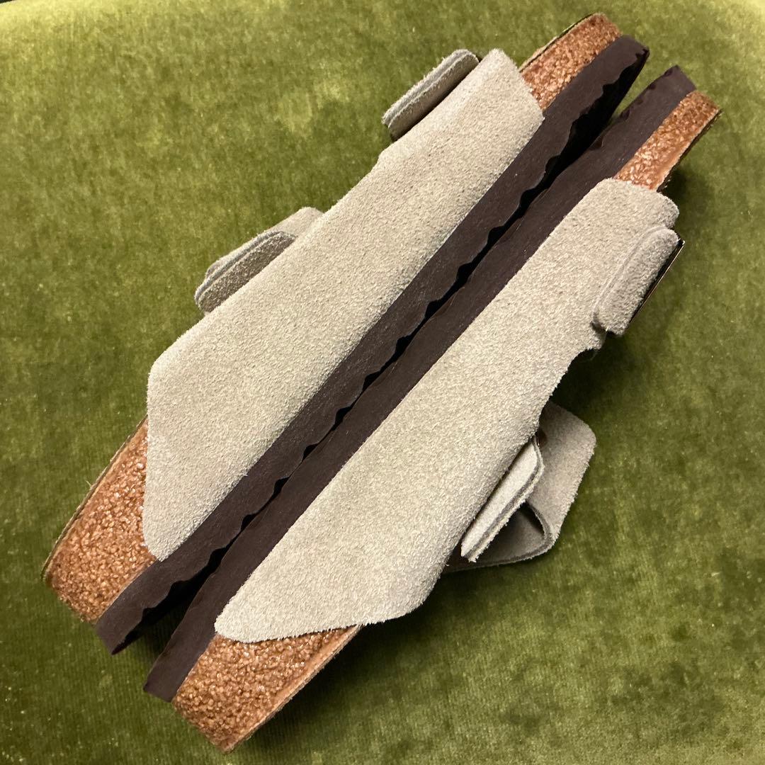 新品39ナロー幅トープスエードBIRKENSTOCKアリゾナ