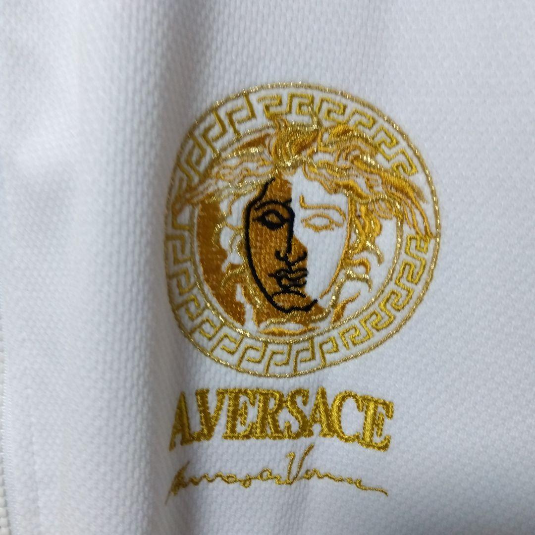 A.VERSACE メデューサ刺繍 ポロシャツ M