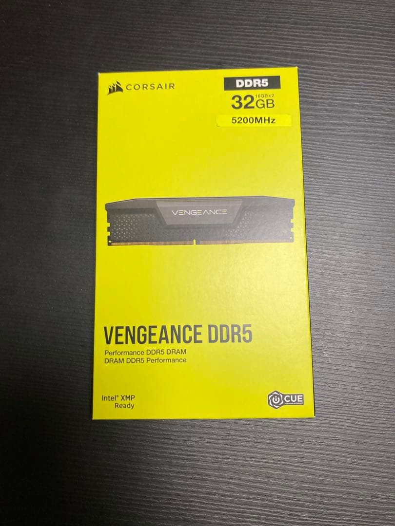 メモリー Corsair Vengeance DDR5 32GB 5200MHz