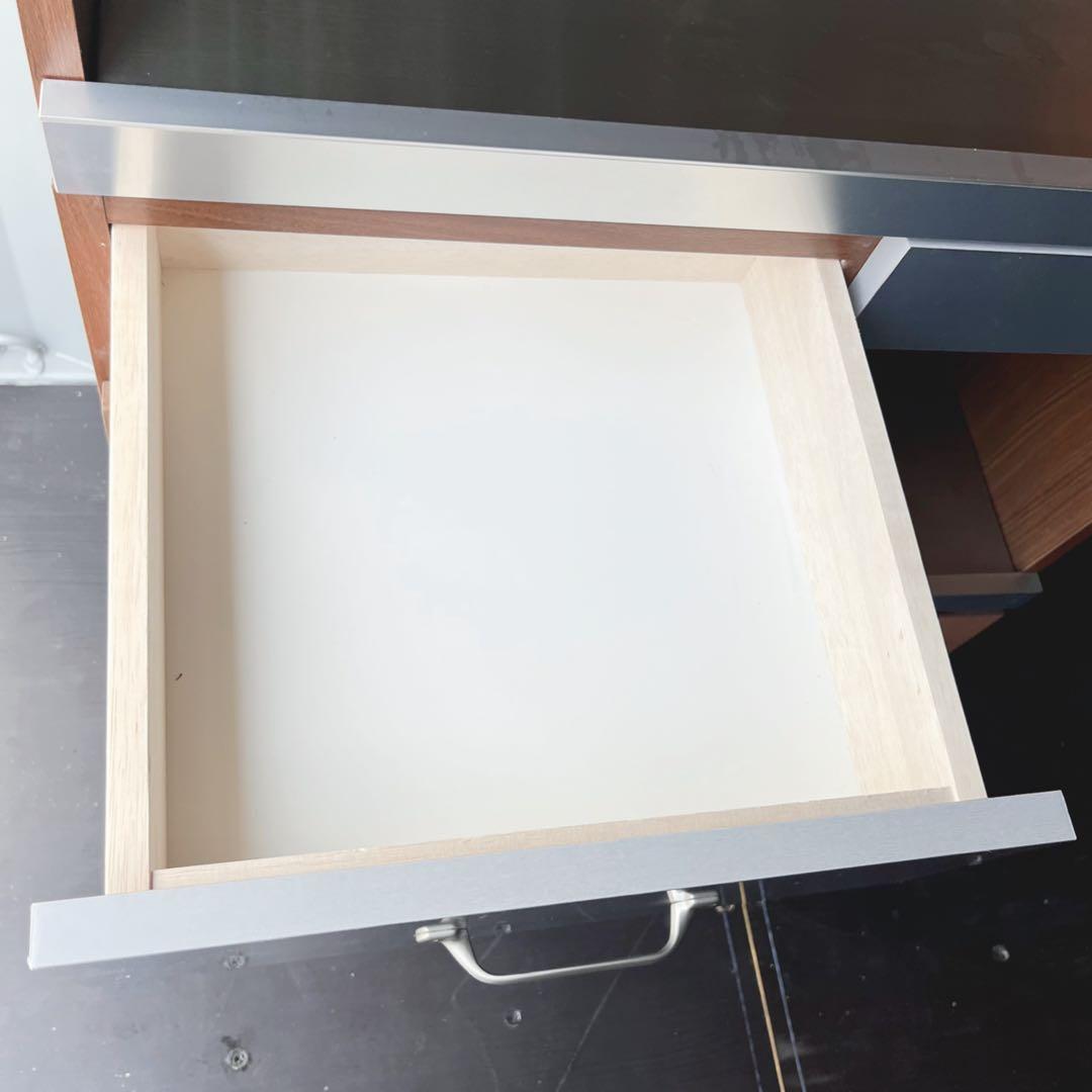 取付無料！ウニコ ストラーダ 廃盤希少品！天然木アンティークキッチンボード✨