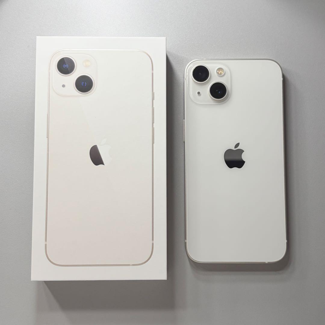 即発送＊ iPhone13 256GB SIMフリー スターライト（ホワイト）