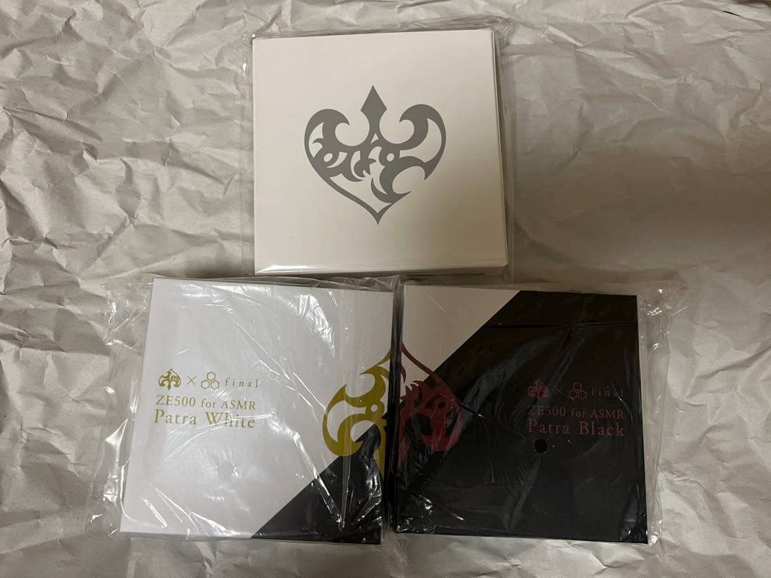 周防パトラ　ZE500 for ASMR イヤホン2色セット　未開封新品