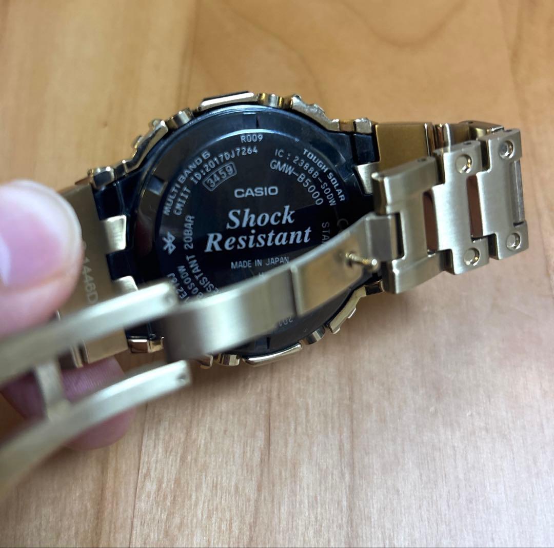 G-SHOCK GMW-B5000GD-9JE ゴールド