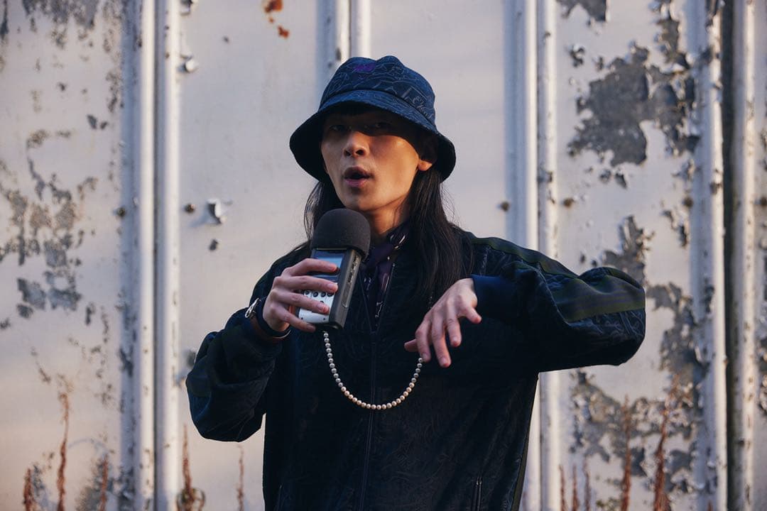 needles × Sasquatchfabrix. バケットハット ネイビー