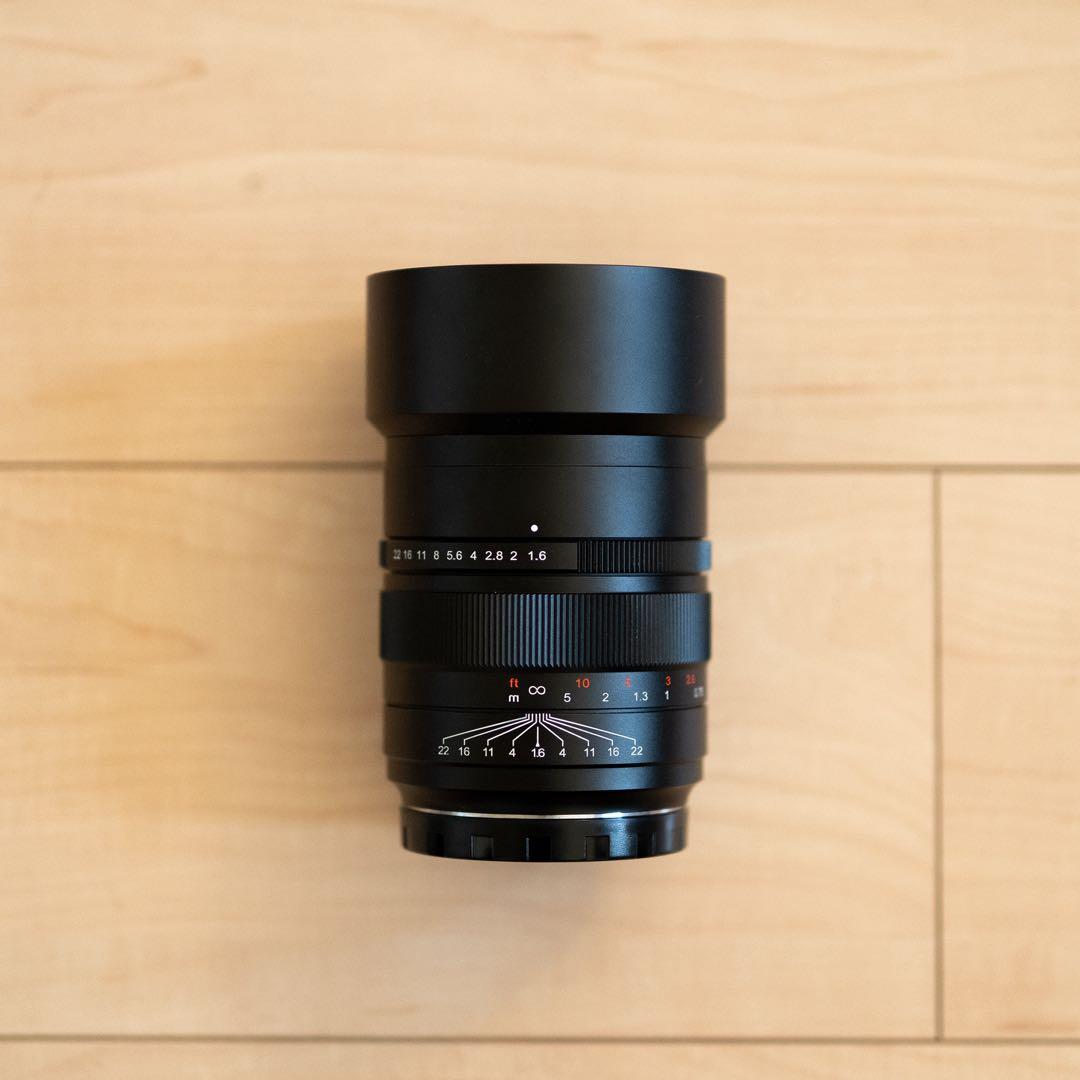 中一光学 SPEEDMASTER 80mm F1.6 単焦点レンズ