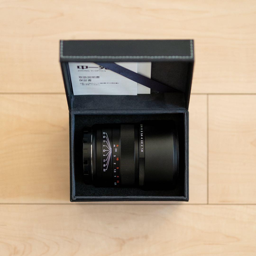 中一光学 SPEEDMASTER 80mm F1.6 単焦点レンズ