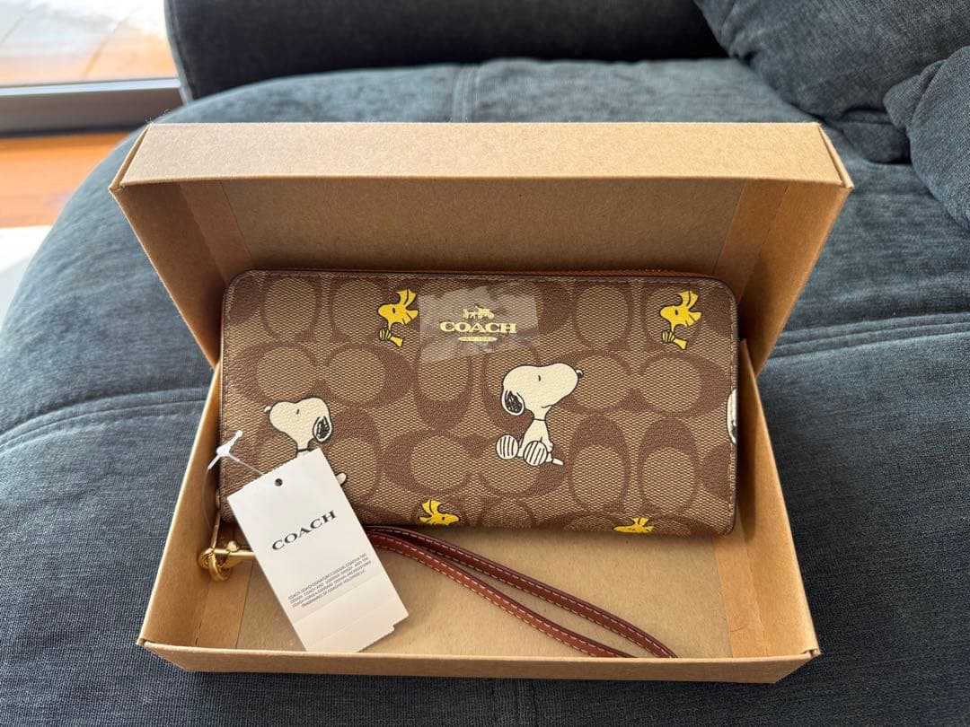 COACH スヌーピー 長財布