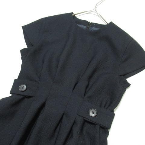 Audire アウディーレ ロングワンピース S 紺