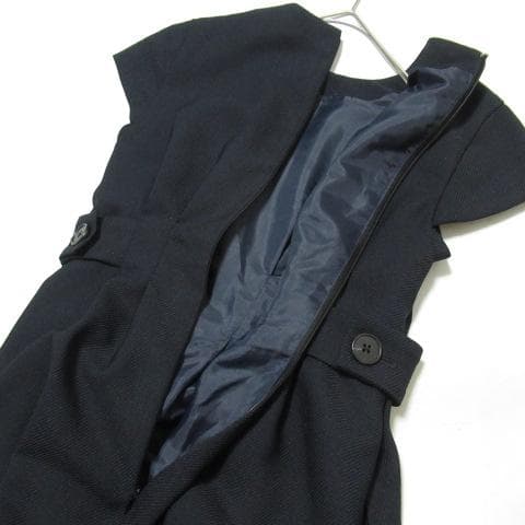 Audire アウディーレ ロングワンピース S 紺