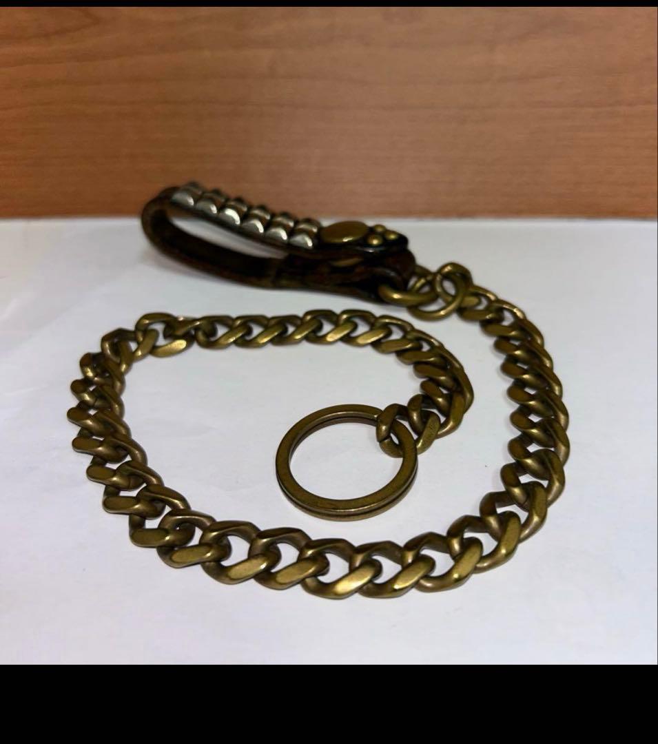 CALLE ウォレットチェーン　レザー　キャリー　トラッカーウォレット