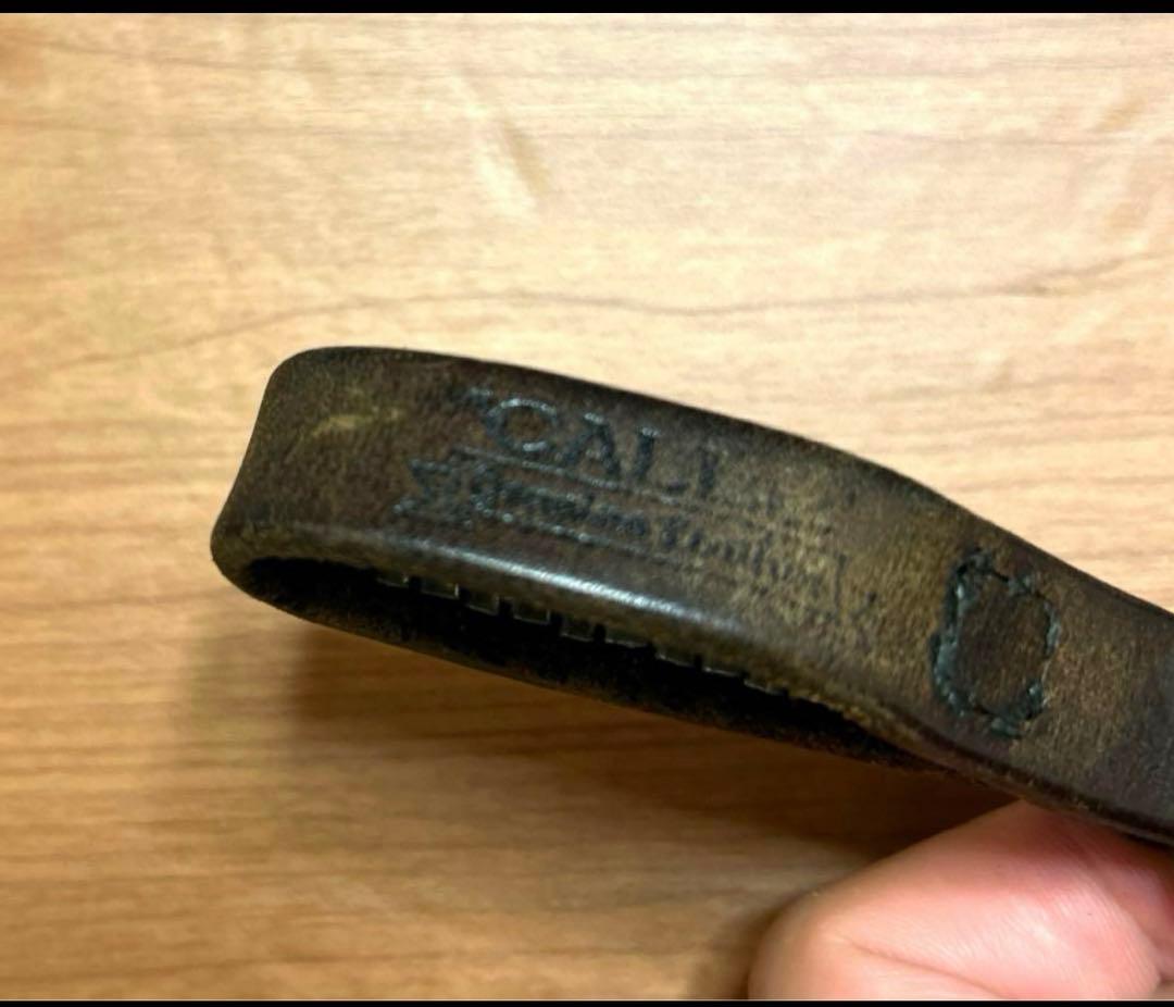 CALLE ウォレットチェーン　レザー　キャリー　トラッカーウォレット