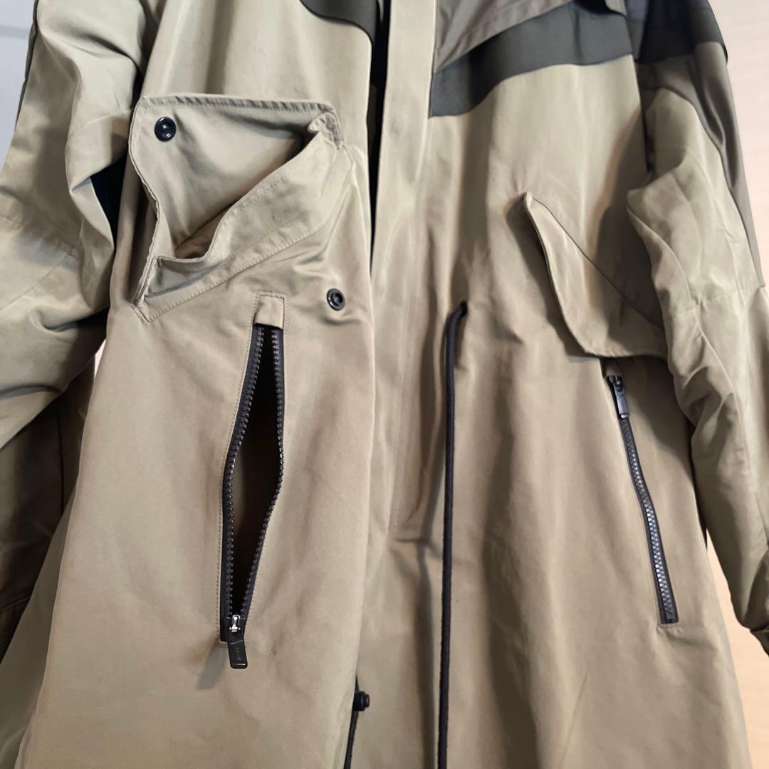 sacai NIKE モッズコート カーキ ユニセックス トレンチコート FW