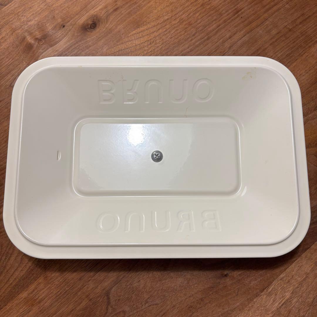 ブルーノ コンパクトホットプレート プレート4種セット 白 ホワイト アイボリー