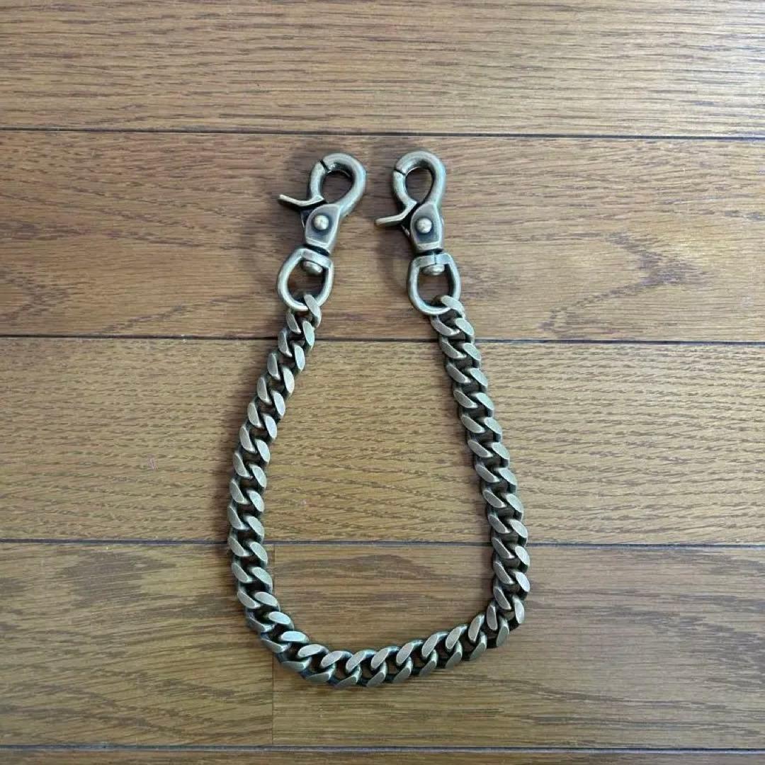 60s vintage 真鍮 ウォレットチェーン