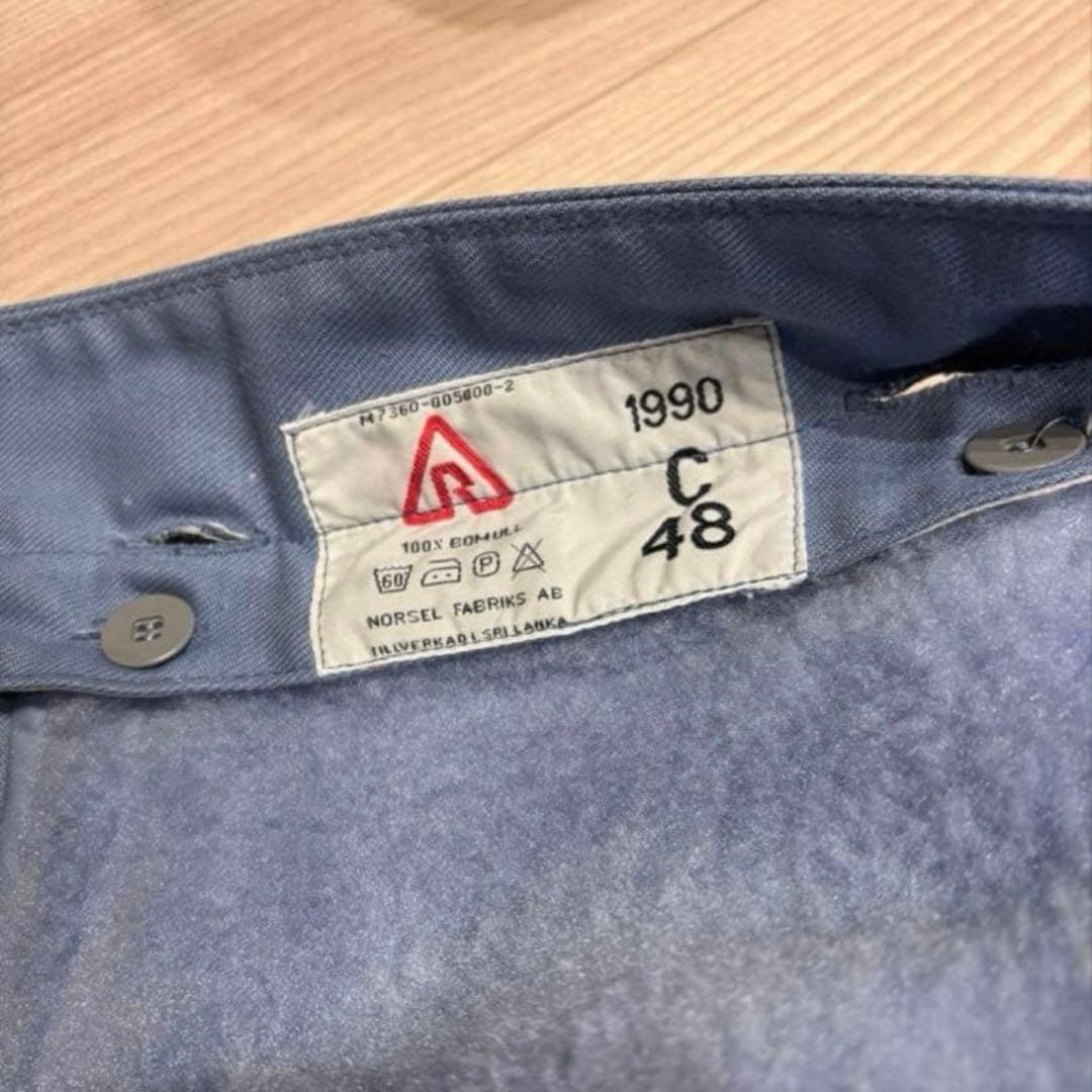 実物 スウェーデン軍 M59 ライナー付フィールドコート (C48/民間防衛隊)