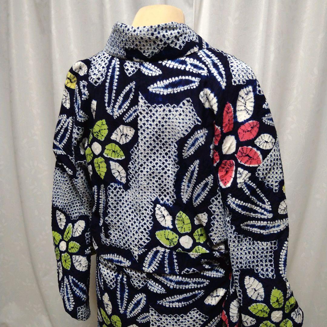 浴衣　有松鳴海絞り　出品９月末まで