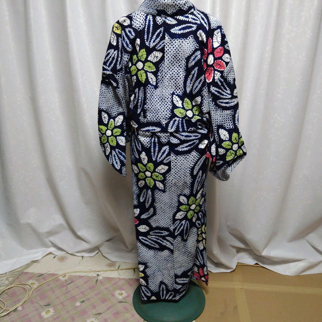 浴衣　有松鳴海絞り　出品９月末まで