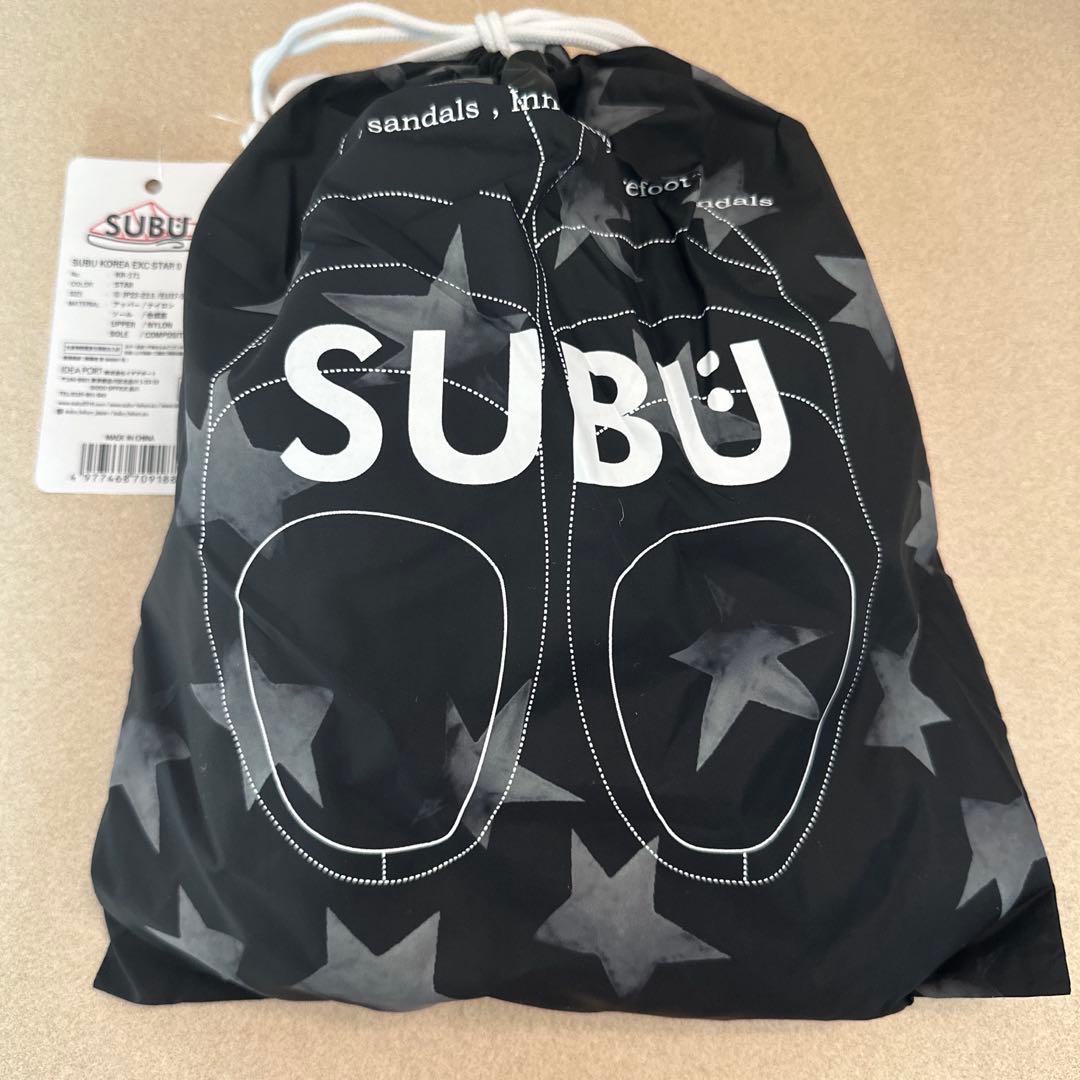 【とかげ】SUBU⭐️Sandal Star★冬用サンダル22〜23.5