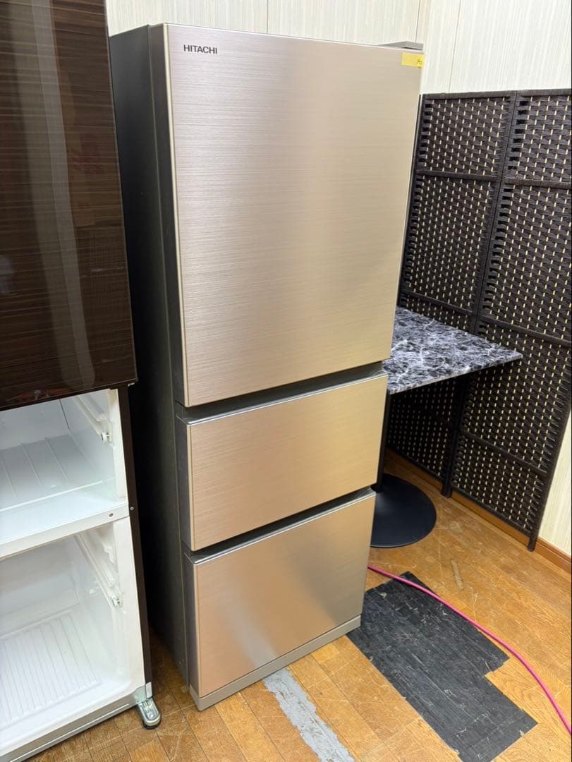 #90 3ドア HITACHI 2022年 R-27RV 265L 冷蔵庫