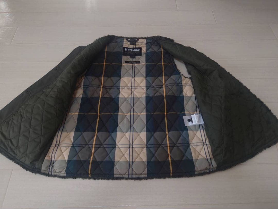 スピック＆スパン【Barbour】kintra liner　2025AW カーキ