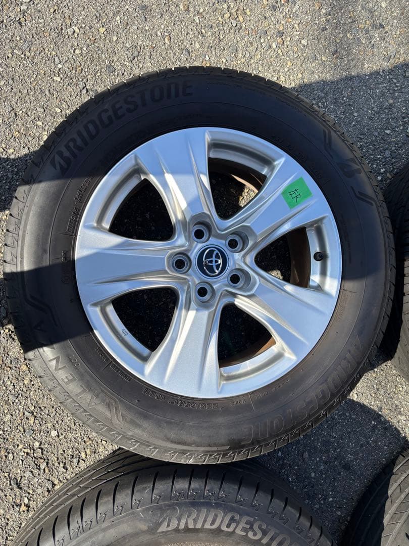 RAV4 50系　純正ホイールタイヤセット225/65/ 17インチ　送料込み