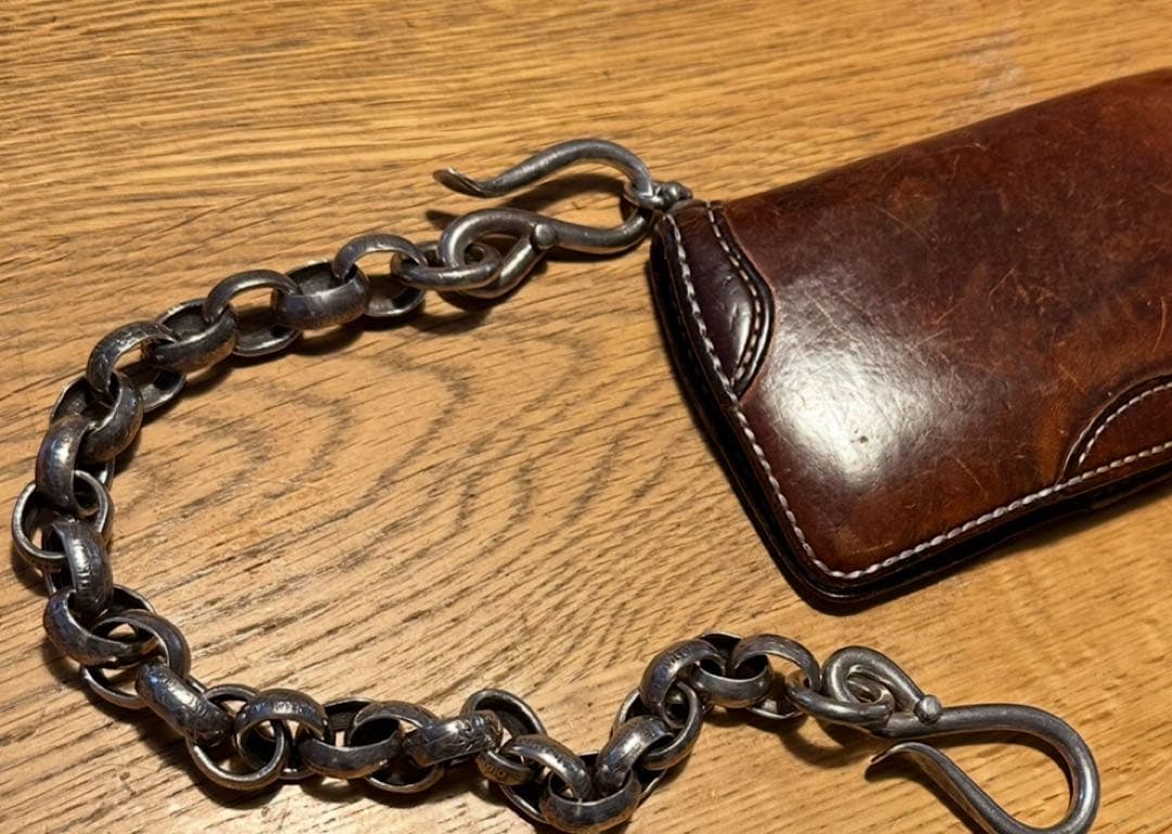 ノースクラフト　モルガンダラー　25¢　ウォレットチェーン