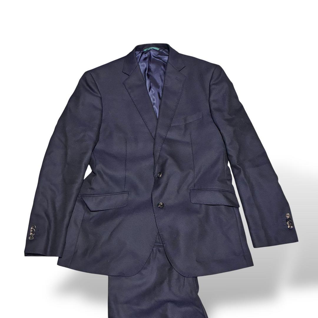 スーツ LOLOPIANA setup suits navy MERINO wool