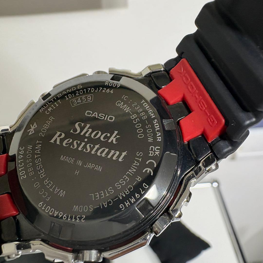 G-SHOCK フルメタル スクリューバックGMW-B5000-1JF