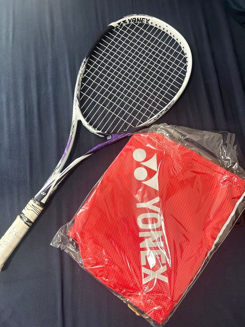 ソフトテニスラケット　ヨネックス　F-LASER 7S 数量限定モデル　紫