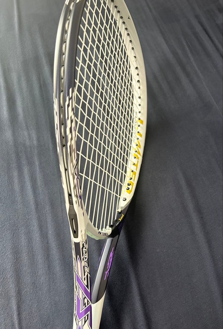 ソフトテニスラケット　ヨネックス　F-LASER 7S 数量限定モデル　紫