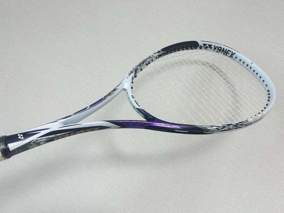ソフトテニスラケット　ヨネックス　F-LASER 7S 数量限定モデル　紫