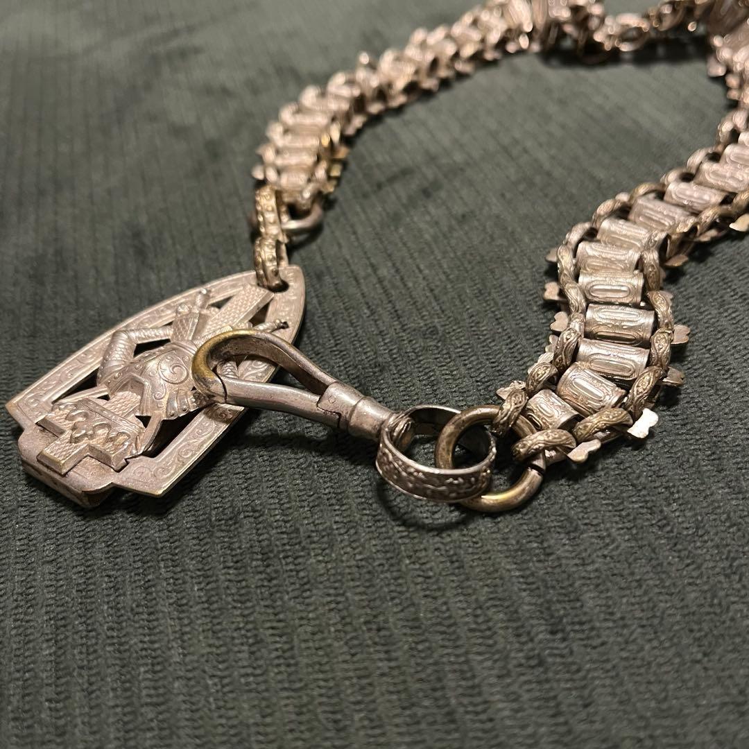 【美品】【期間限定値下げ】ソードチェーン　フリーメイソン　ウォレットチェーン