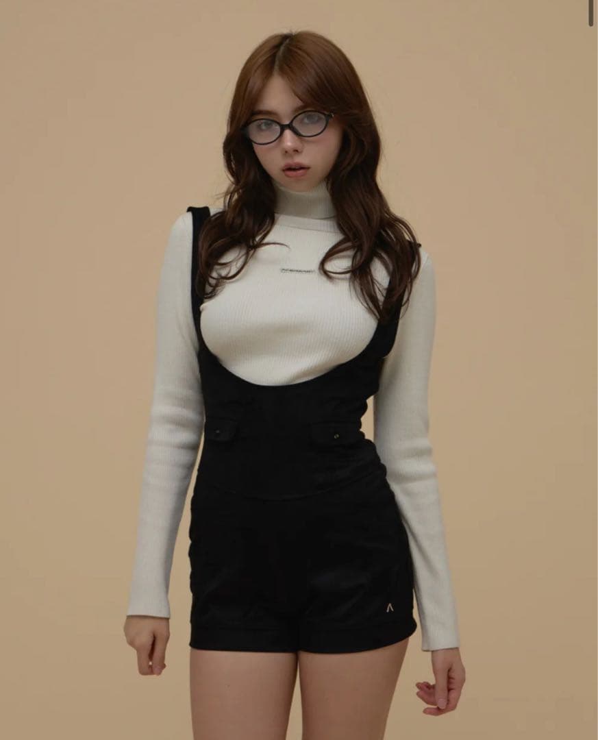 パンツ andmary Cameron salopette