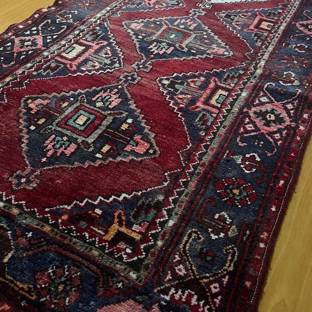 ペルシャ絨毯 ペルシャヴィンテージラグ 172x110cm