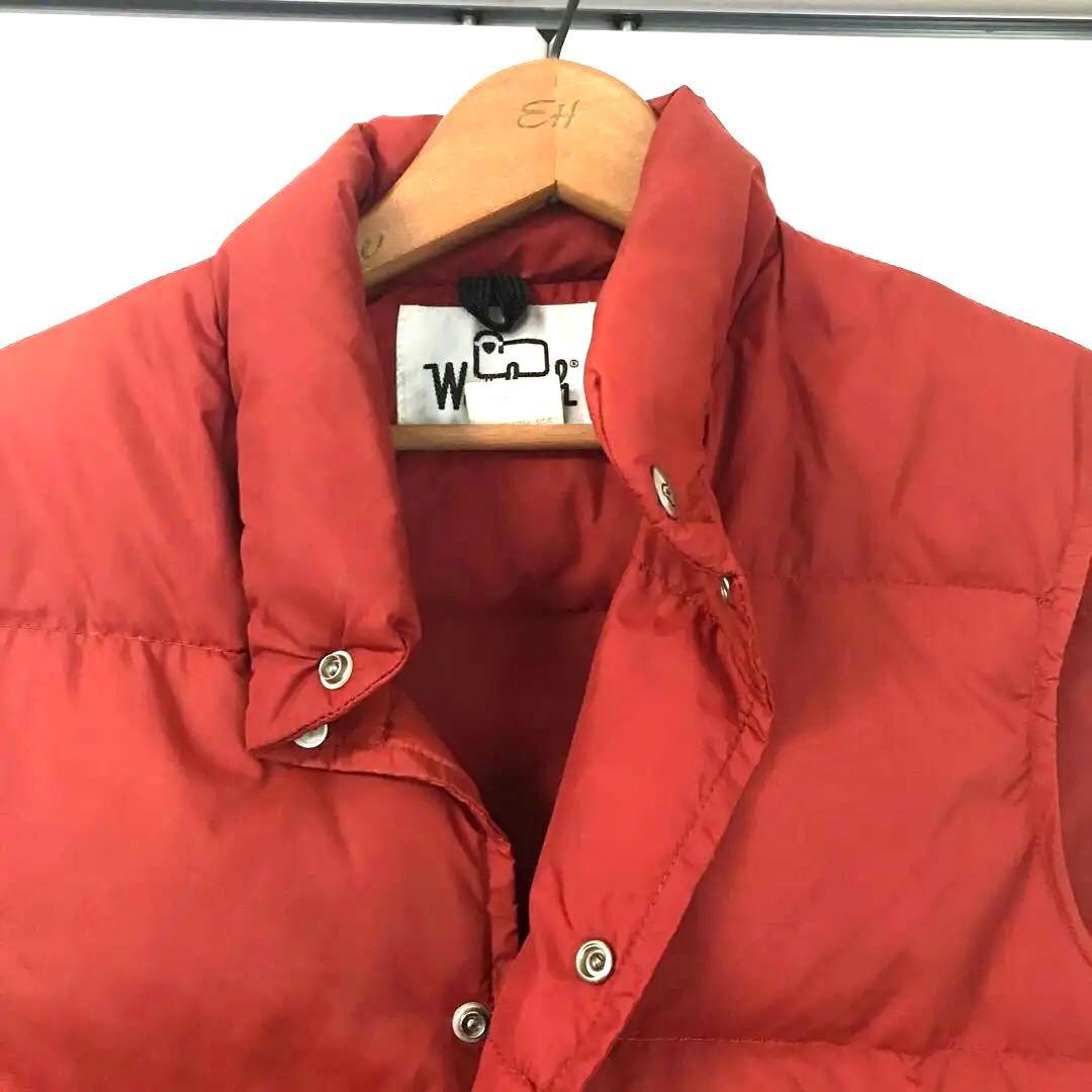 【送料無料】激レアused70年代ウーリッチ ダウンベスト メンズ