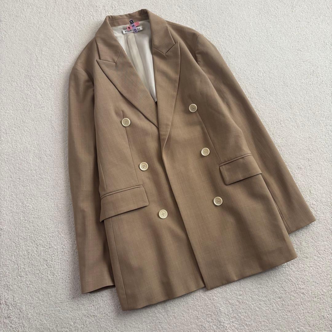 plage 【R’IAM】W LIKE ジャケット　38 テーラード　23AW