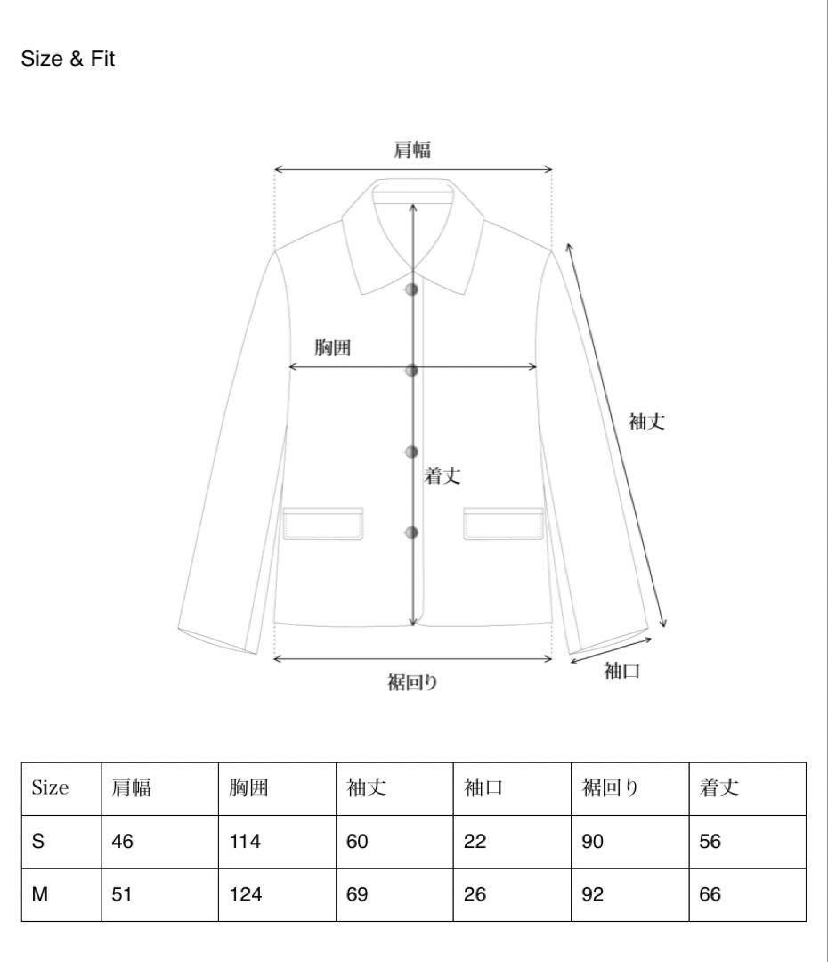 OHOTORO　Mannish Wool Blouson