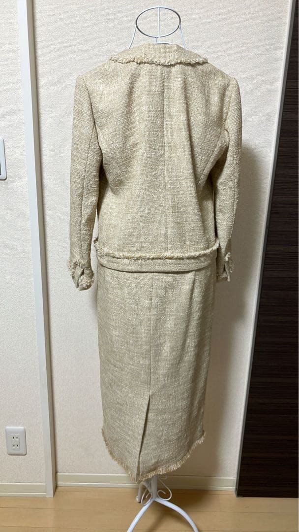 EPOCA エポカ　コットンミックスツイード スーツ　セットアップ　サイズ38