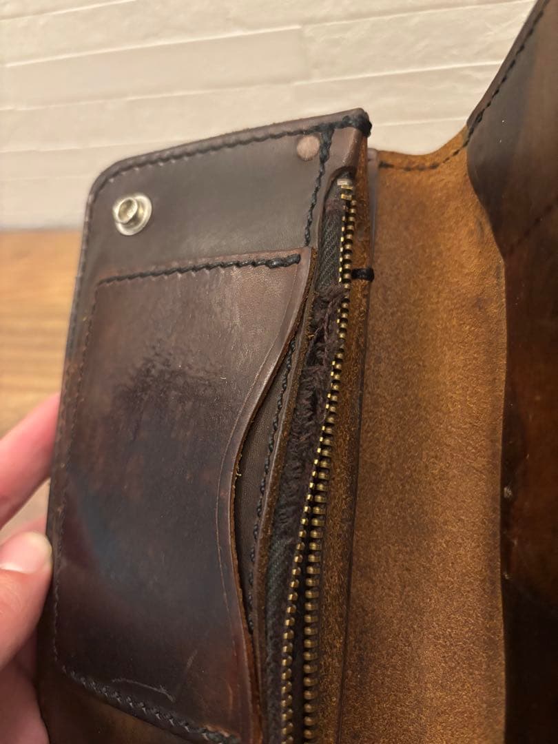 ラリースミス LARRY SMITH　トラッカーズウォレット　財布