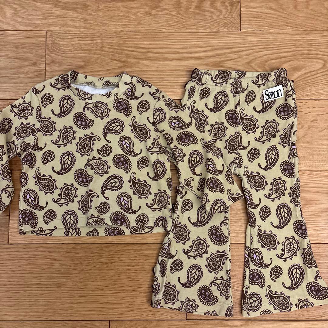 Semon ペイズリー柄セット 90cm