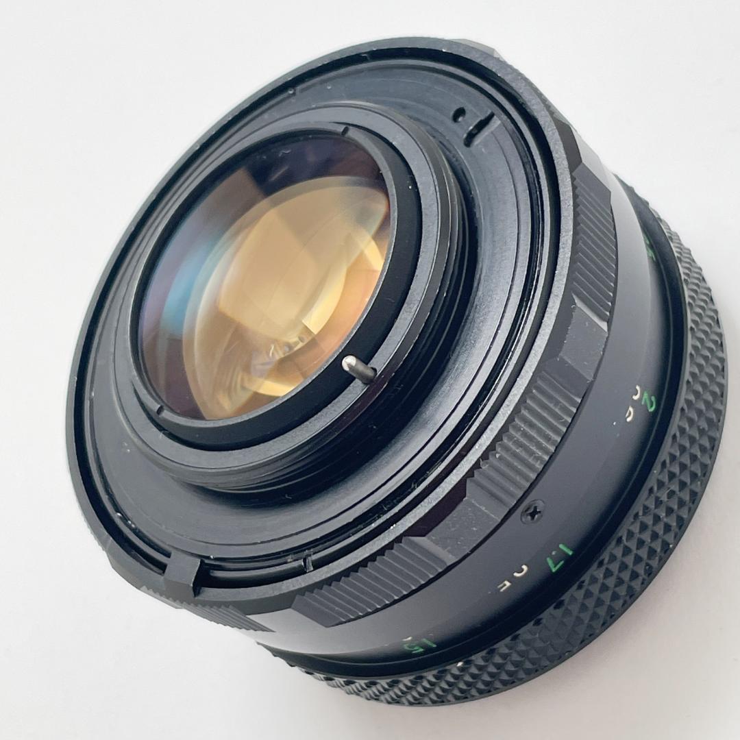 きれい フジ EBC FUJINON 50mm F1.4 M42 アトムレンズ