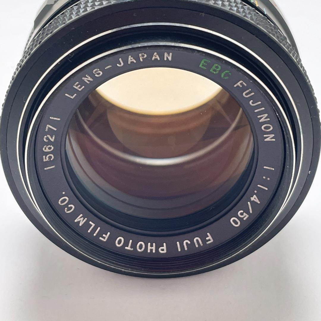 きれい フジ EBC FUJINON 50mm F1.4 M42 アトムレンズ