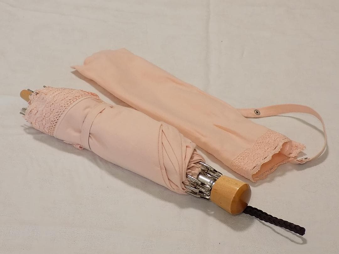 前原光栄商店　レース木綿折りたたみ日傘